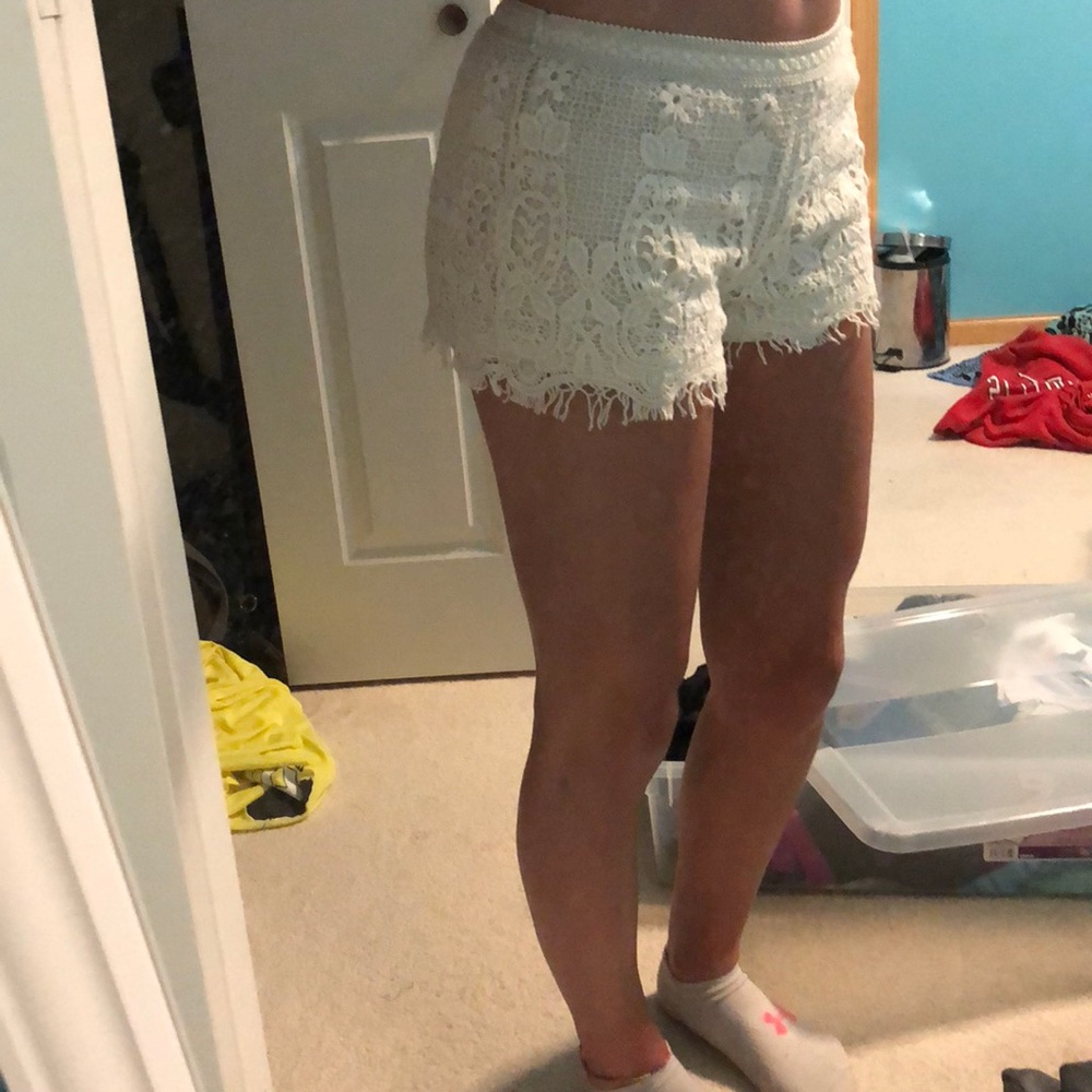 Lacey flowy shorts